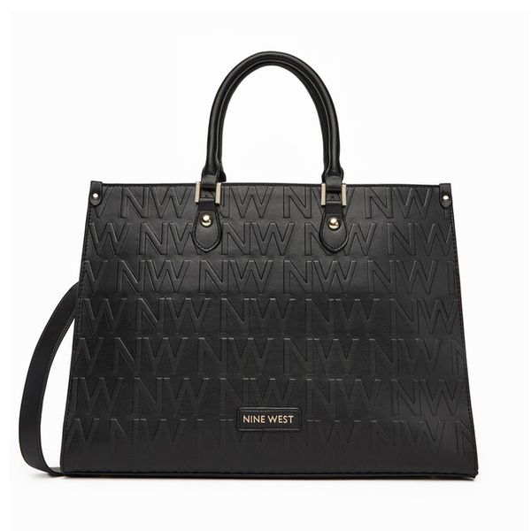 Torebka Nine West. Czarne torebki klasyczne damskie Nine West, bez wzorów, bez dodatków. Za 299.99 zł.