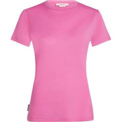 Koszulka damska Icebreaker Merino 150 Tech Lite III SS. Czerwone t-shirty damskie Icebreaker, xl, bez wzorów, z materiału, bez kołnierzyka. Za 345.50 zł.