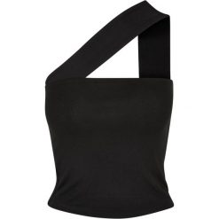 Damski tank top w dużym rozmiarze Urban Classics. Czarne topy damskie Urban Classics, bez wzorów, bez kołnierzyka. Za 142.00 zł.