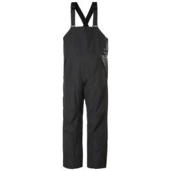 Damski kombinezon narciarski Helly Hansen Emiko Shell Bib. Czarne kombinezony damskie Helly Hansen, bez wzorów, sportowe, bez kołnierzyka, bez ramiączek. Za 1,030.95 zł.