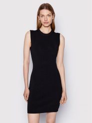 Gestuz Sukienka codzienna Matthea 10906329 Czarny Slim Fit. Czarne sukienki damskie Gestuz, na co dzień, m, bez wzorów, z syntetyku, bez kołnierzyka, bez ramiączek, proste. Za 369.99 zł.
