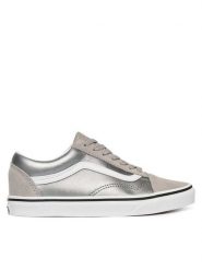 Vans Tenisówki Old Skool VN000D2VSLV1 Srebrny. Szare trampki i tenisówki dziewczęce Vans, bez wzorów, ze skóry, bez zapięcia. Za 319.99 zł.