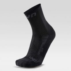 Skarpety rowerowe MAN CYCLING SUPERLEGGERA SOCKS r.39-41. Czarne skarpetki męskie UYN, bez wzorów. Za 69.99 zł.