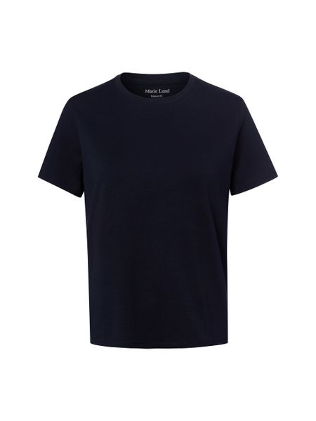 Marie Lund Koszulka Kobiety Bawełna (100%) niebieski, XS. Niebieskie t-shirty damskie Marie Lund, xs, bez wzorów, z bawełny, bez kołnierzyka. Za 64.95 zł.