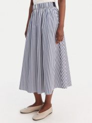 JOOP! Spódnica trapezowa Saskia 30102210 Niebieski Regular Fit. Niebieskie spódniczki damskie Joop!, bez wzorów, z bawełny, trapezowe. Za 849.99 zł.