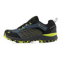 Buty trekkingowe niskie męskie Alpine Pro Lopre Vibram. Niebieskie buty trekkingowe męskie Alpine Pro, ze skóry, bez zapięcia, trekkingowe. W wyprzedaży za 399.00 zł.