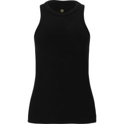 Koszulka do jogi Athlecia Lankae Top. Czarne t-shirty damskie Endurance, bez wzorów, z bawełny, bez kołnierzyka. Za 160.50 zł.