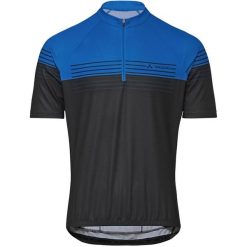Koszulka rowerowa M Posta HZ Tricot II. Niebieskie t-shirty sportowe męskie Vaude, m, z materiału, bez ramiączek, na fitness i siłownię. Za 369.00 zł.
