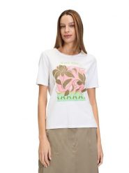 Betty Barclay Koszulka w kolorze białym rozmiar: 48. Białe bluzki damskie Betty Barclay, bez wzorów, bez kołnierzyka, bez ramiączek. Za 69.99 zł.