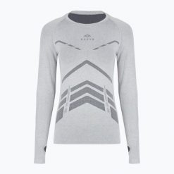 Bluza termoaktywna damska KADVA ALPINESTEP BAMBOO THERMO LIGHT PLUS bezszwowa. Szare bluzy bez kaptura damskie KADVA, l, z elastanu. Za 49.99 zł.