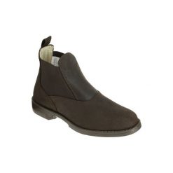 Sztyblety jeździeckie Classic. Brązowe sztyblety męskie FOUGANZA, z gumy, bez zapięcia. Za 129.99 zł.