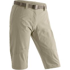 Damskie spodnie 3/4 Maier Sports Kluane. Brązowe spodnie materiałowe damskie Maier Sports, bez wzorów, z materiału. Za 421.00 zł.