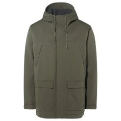Płaszcz VAUDE Manukau III. Zielone płaszcze męskie Vaude, na zimę, m, bez wzorów, z materiału, eleganckie. Za 1,506.05 zł.