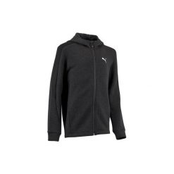 Bluza na zamek do gimnastyki. Szare bluzy z kapturem męskie Puma, z bawełny. Za 129.99 zł.