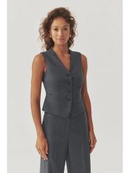 TATUUM Kamizelka "Ronita" w kolorze szarym rozmiar: 38. Szare kamizelki damskie Tatuum, z wełny. Za 309.65 zł.