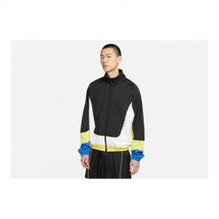 Kurtka treningowa męska Nike CV1931013. Czarne kurtki męskie Nike, l, bez wzorów, z syntetyku, klasyczne, bez kaptura. Za 525.00 zł.