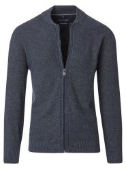 CASAMODA Kardigan w kolorze granatowym rozmiar: XXL. Niebieskie kardigany męskie CASAMODA, xxl, bez wzorów, z bawełny, bez kołnierzyka. Za 160.96 zł.