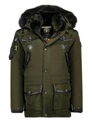 Geographical Norway Parka "Acrobate" w kolorze khaki rozmiar: XXL. Brązowe parki męskie Geographical Norway, xxl, bez wzorów. Za 480.90 zł.