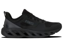 Buty - sportowe - męskie - K-SWISS - LAGUNA TUBES LITE - czarne. Czarne buty sportowe na co dzień męskie K-Swiss, bez zapięcia, trekkingowe. Za 229.00 zł.
