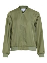 Vila Kurtka w kolorze zielonym rozmiar: 36. Zielone kurtki damskie Vila, bez wzorów, bez kaptura. Za 122.09 zł.