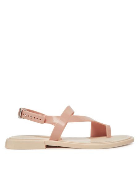 Melissa Sandały Cassie Ad. 35930 Różowy. Czerwone sandały damskie Melissa, bez wzorów, z tworzywa sztucznego, bez obcasa, na płaskiej podeszwie. Za 329.99 zł.