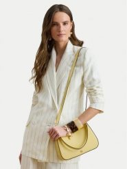 LAUREN RALPH LAUREN Torebka 431883768056 Żółty. Żółte torebki klasyczne damskie Lauren Ralph Lauren, bez wzorów, ze skóry, bez dodatków. Za 1,069.00 zł.