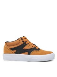 DC Shoes Sneakersy Kalis Vulc Mid ADBS300367 Żółty. Żółte trampki i tenisówki chłopięce DC Shoes, bez wzorów, ze skóry, bez zapięcia. Za 189.99 zł.