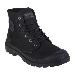 Buty Palladium Pampa Hi Supply Lth W 77963-001-M czarne. Czarne buty sportowe na co dzień damskie bez wzorów, z gumy. Za 752.11 zł.