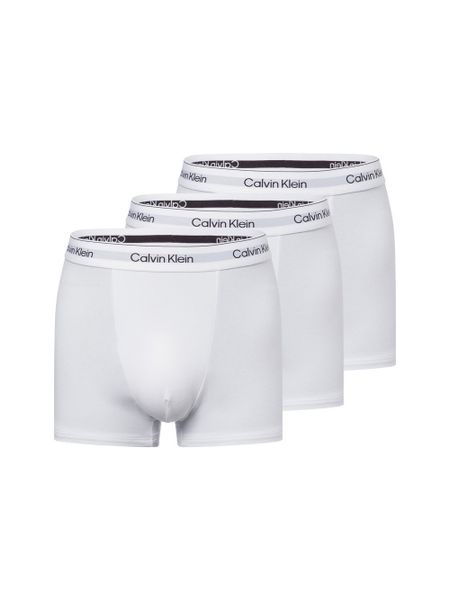 Calvin Klein kąpielówki w 3-paku Mężczyźni Bawełna biały, L. Białe kąpielówki męskie CALVIN KLEIN, l, bez wzorów, z bawełny. Za 199.95 zł.