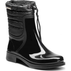 Kalosze KAZAR - Elvira 30433-TS-00 Black. Czarne kalosze damskie Kazar, bez wzorów, z futra. W wyprzedaży za 309.00 zł.