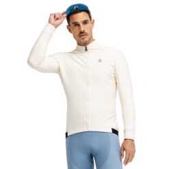 Męska kurtka rowerowa softshell Kolarstwo Siroko J1 Naranco. Brązowe kurtki męskie SIROKO, m, bez wzorów, z materiału, bez kaptura. W wyprzedaży za 252.00 zł.