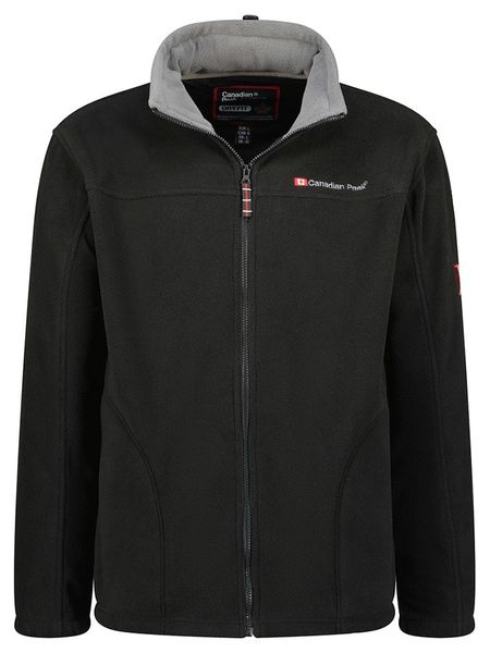 Canadian Peak Kurtka polarowa "Ultona" w kolorze czarnym rozmiar: 3XL. Czarne kurtki męskie Canadian Peak, xl, bez wzorów, z materiału, bez kaptura. Za 114.95 zł.