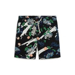 Szorty bermudzkie Superdry. Czarne szorty męskie Superdry., bez kołnierzyka. Za 301.85 zł.