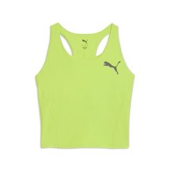 Top Puma W Lightspeed Crop Top Damskie. Zielone topy sportowe damskie Puma, s, bez wzorów, z elastanu, bez ramiączek. Za 348.99 zł.