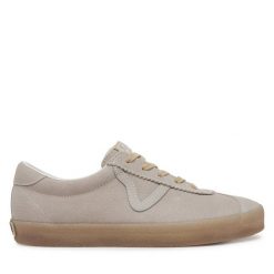 Tenisówki Vans. Brązowe trampki i tenisówki męskie Vans, bez wzorów, bez zapięcia. Za 239.99 zł.