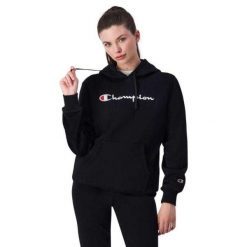 Damska Bluza Z Dużym Logo. Brązowe bluzy z kapturem damskie CHAMPION, l, z bawełny. Za 394.99 zł.