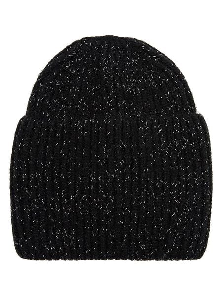 Orsay Czapka w kolorze czarnym rozmiar: onesize. Czarne czapki zimowe damskie ORSAY, prążkowane. Za 37.03 zł.