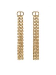 TWINSET Kolczyki 251TA4150 Złoty. Żółte kolczyki damskie Twinset, metalowe. Za 259.99 zł.