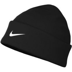 Czapka Nike DF Peak - elastyczna, treningowa, Dri-FIT. Czarne czapki zimowe damskie Nike, z poliesteru. Za 74.99 zł.