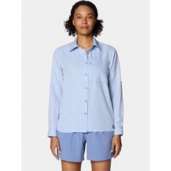 Koszulka Damska Mountain Hardwear Canyon. Niebieskie t-shirty damskie MOUNTAIN HARDWEAR, bez wzorów, bez kołnierzyka. Za 339.00 zł.