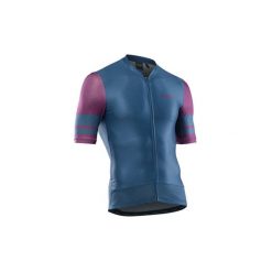 Koszulka rowerowa NORTHWAVE Storm Air Jersey Short Sleeve. Fioletowe t-shirty sportowe męskie Northwave, m, z jersey, bez ramiączek, rowerowe. Za 225.00 zł.