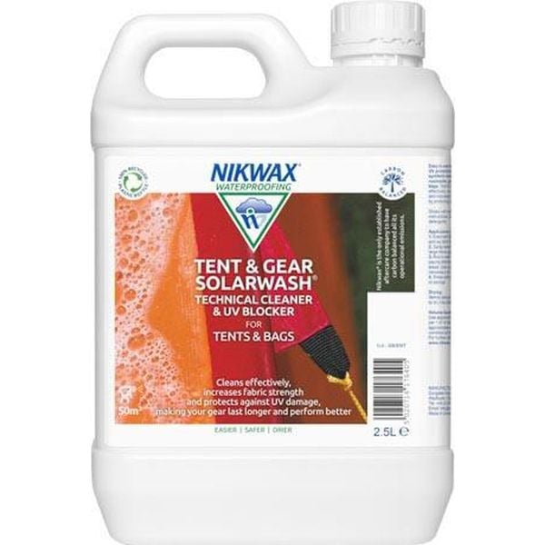 Środek czyszczący Nikwax Tent&Gear SolarWash Spray-On 2,5l. Brązowe obuwie trekkingowe damskie Nikwax. Za 153.99 zł.