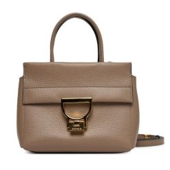 Torebka Coccinelle. Brązowe torebki klasyczne damskie Coccinelle, bez wzorów, bez dodatków. Za 909.00 zł.