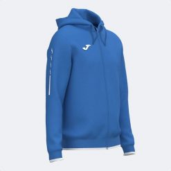 Bluza dresowa z kapturem Joma Olimpiada. Niebieskie bluzy z kapturem męskie Joma, m, z dresówki. Za 294.00 zł.