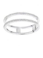 Revoni Złoty pierścionek z diamentami rozmiar: 50. Szare pierścionki damskie Revoni, z diamentem, złote. Za 2,057.99 zł.