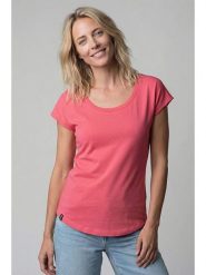 Alife and kickin Koszulka "Eira" w kolorze różowym rozmiar: S. Różowe bluzki damskie Alife and Kickin, s, bez wzorów, z bawełny, bez kołnierzyka, bez ramiączek. Za 60.99 zł.