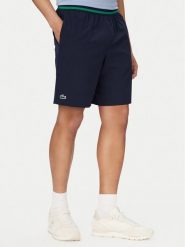 Lacoste Szorty sportowe GH7413 Granatowy Regular Fit. Niebieskie szorty męskie Lacoste, m, z syntetyku. Za 429.99 zł.