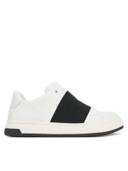 Calvin Klein Sneakersy V3X9-83162-1355 D Biały. Białe buty sportowe chłopięce CALVIN KLEIN, ze skóry, bez zapięcia. Za 309.99 zł.