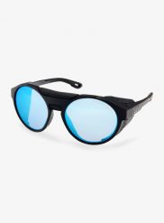 Okulary górskie GOG Manaslu - black/poly.blue. Czarne okulary przeciwsłoneczne męskie GOG, ze lnu. Za 409.99 zł.