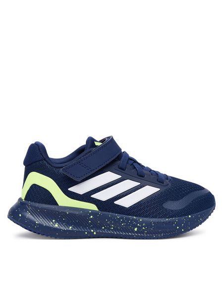 Adidas Sneakersy Runfalcon 5 Shoes Kids IH4660 Granatowy. Niebieskie buty sportowe chłopięce Adidas, z materiału, bez zapięcia. Za 129.99 zł.